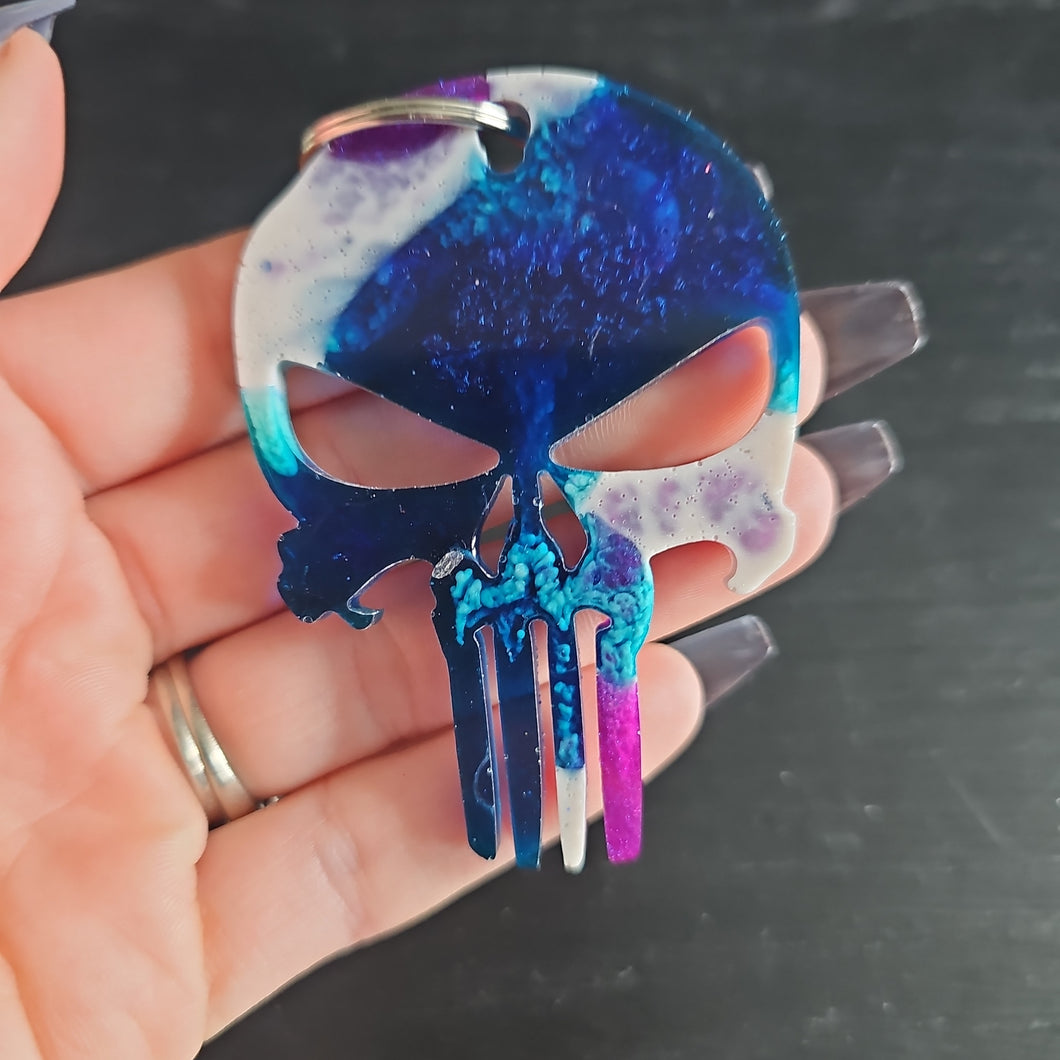 Punisher Keychain