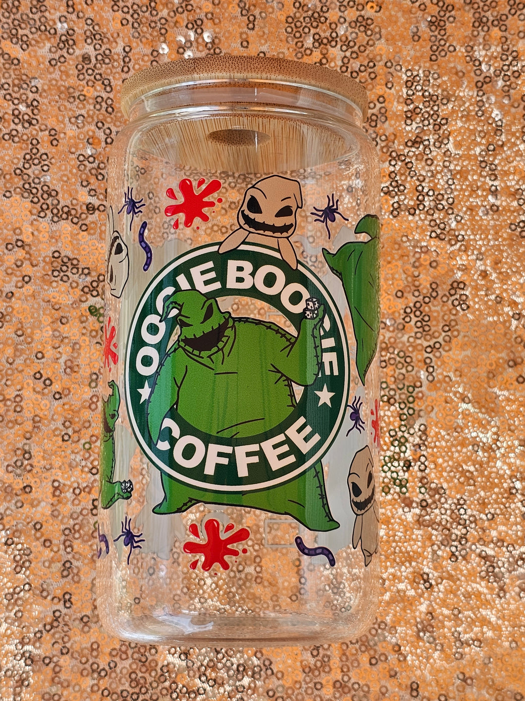 OogieBoogie Coffee Glass Can