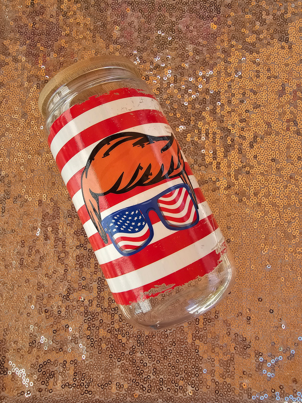 Trump Glass Can