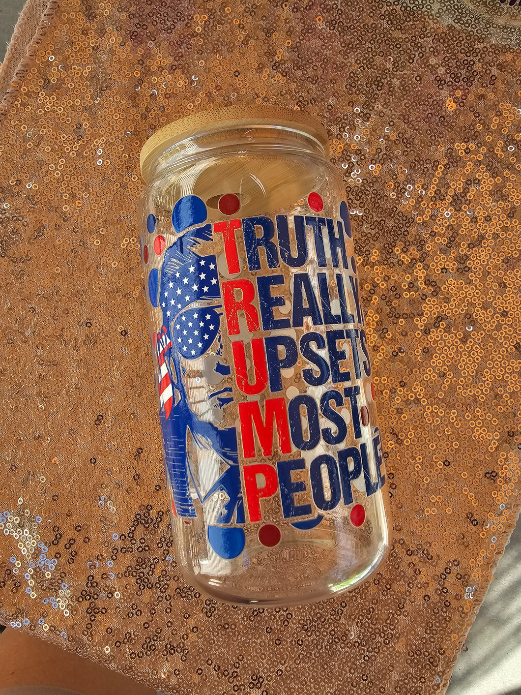 TRUMP Glass Can