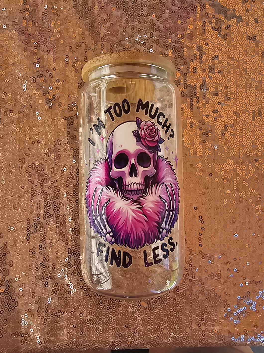 Find Less Glass Can