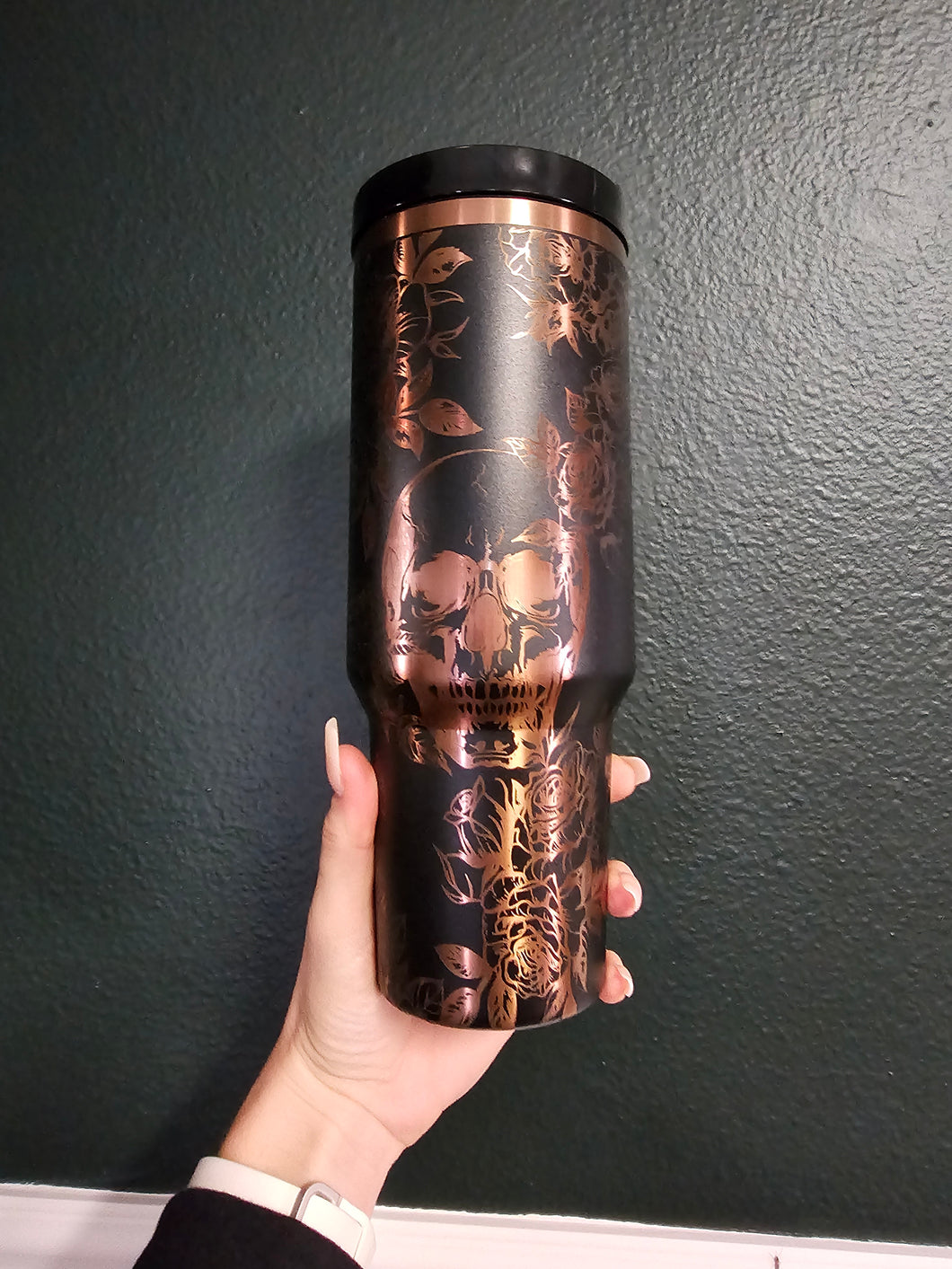 Me and The Devil Engraved Tumbler