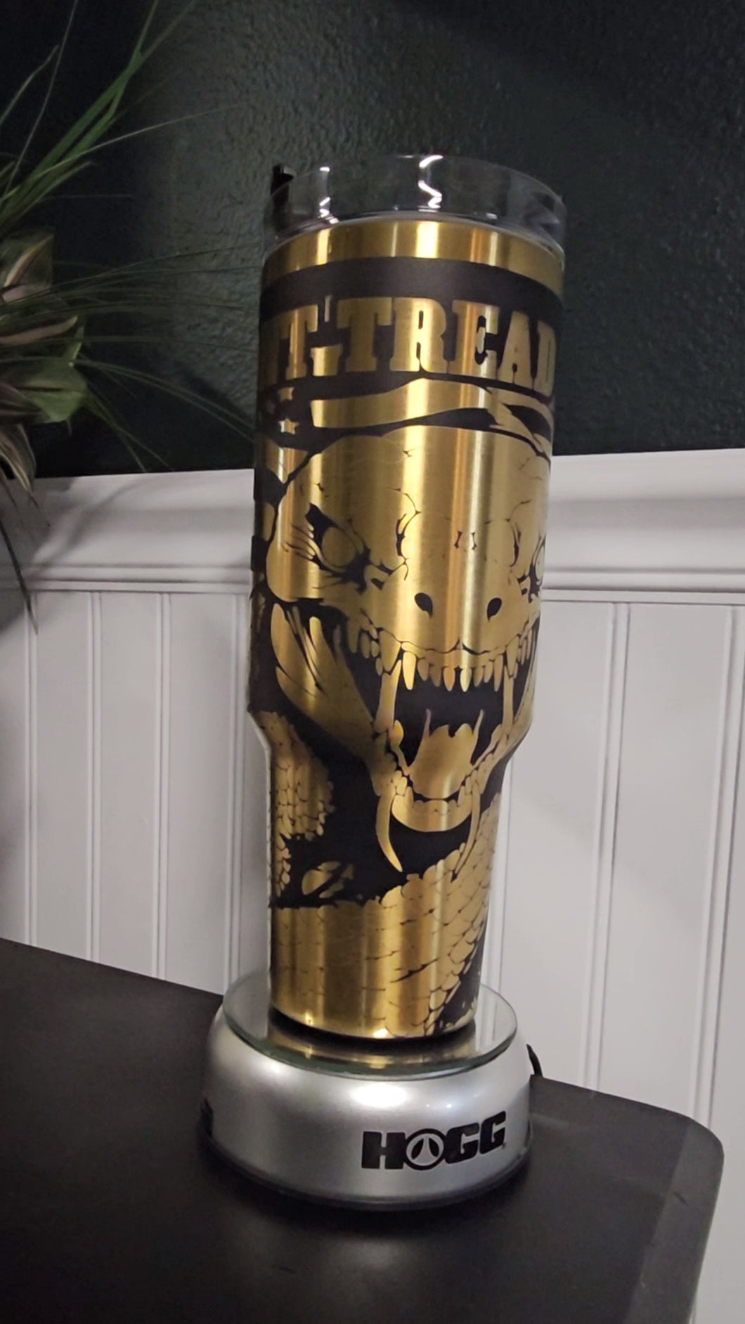 Dont Tread on Me Engraved Tumbler