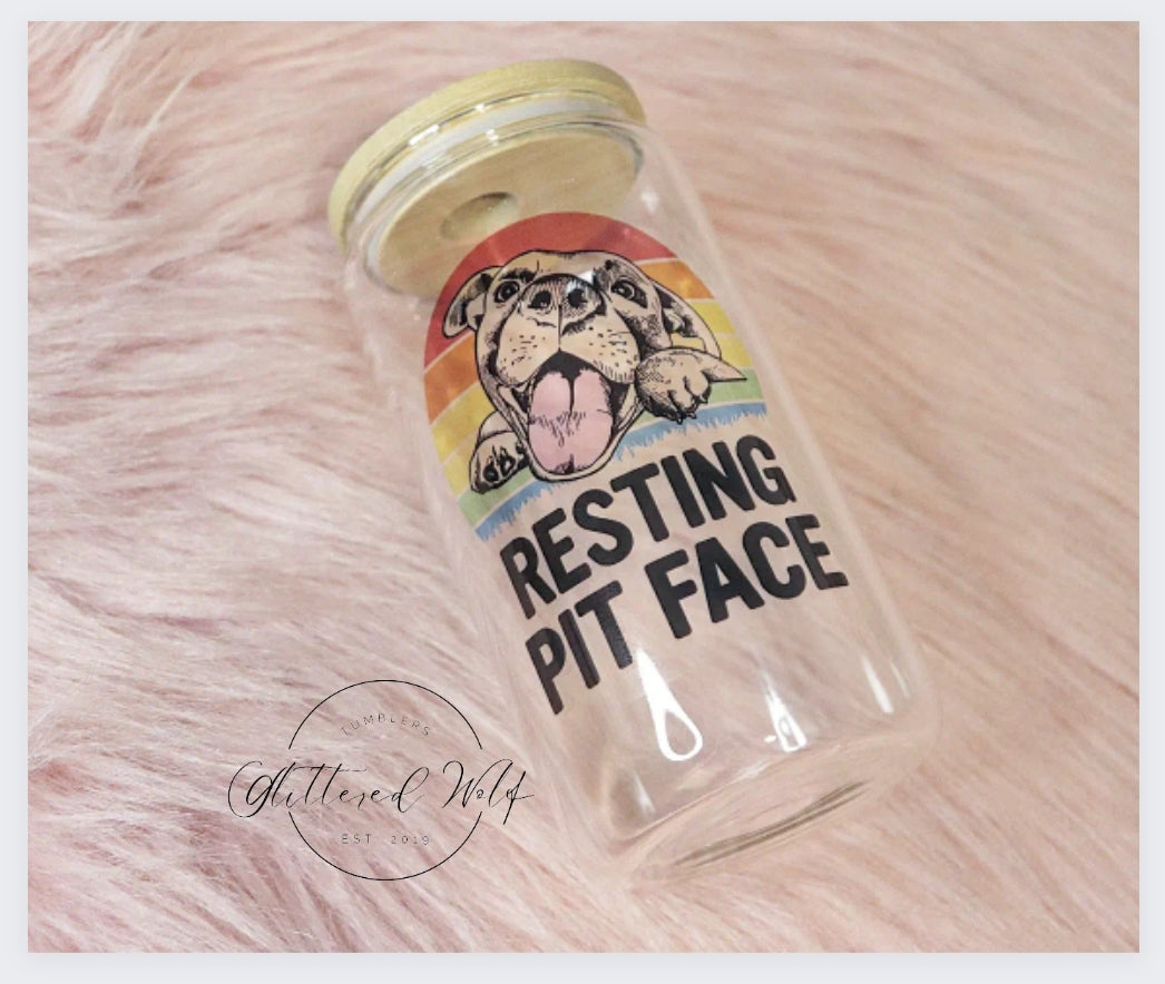 Resting PitFace Glass