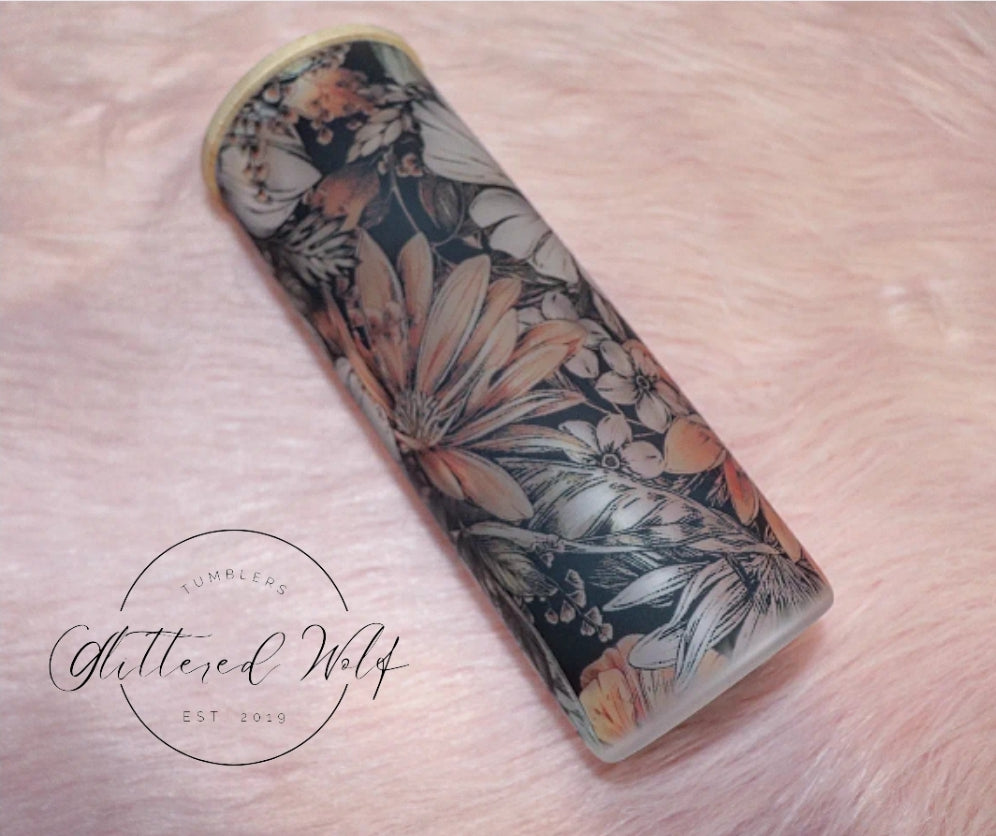 Flower Wrap Tumbler