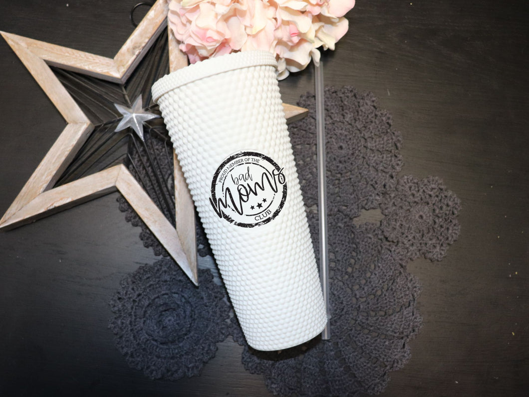 Bad Moms Studded Tumbler